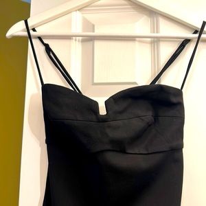 kendall & Kylie Long Black Dress